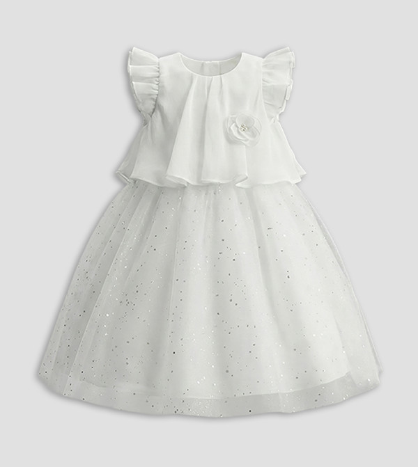 BABIES & MORE BABIES & MORE - White Casual Dress