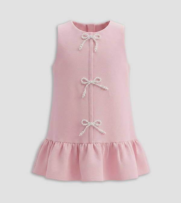 بيبيز آند مور  ملابس - وردي فستان كاجوال 