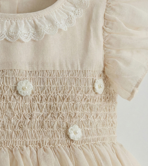 BABIES & MORE  Frocks - Beige Frocks