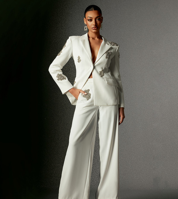 Bella Barnett Clothing Sets - White Co-Ord Set