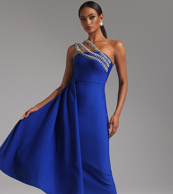 Bella Barnett Clothing - Blue Midi Dresses