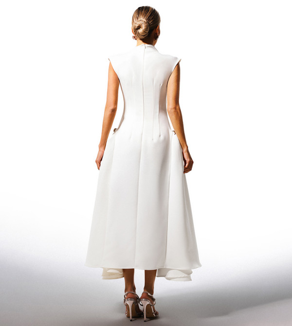 Bella Barnett  Clothing - White Midi Dresses
