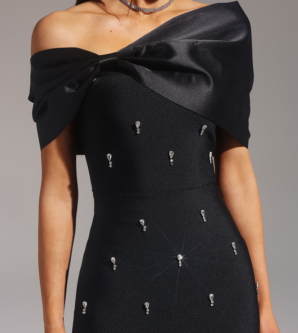 Bella Barnett  Clothing - Black Maxi Dresses