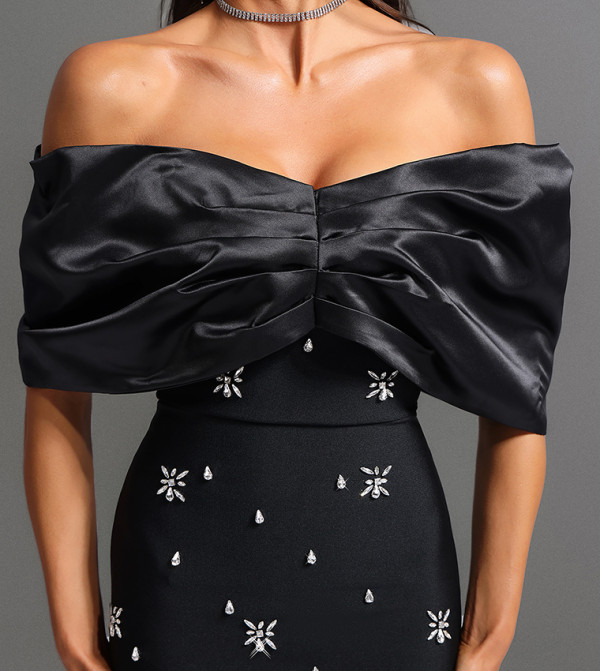 Bella Barnett  Clothing - Black Maxi Dresses