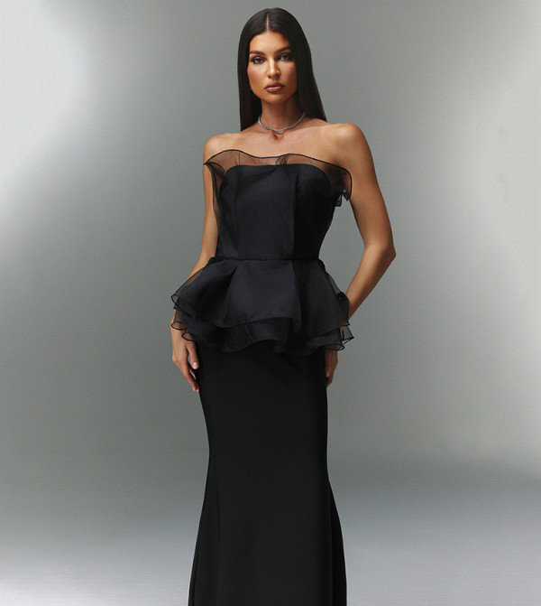 Bella Barnett  Clothing - Black Maxi Dresses