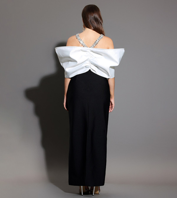 بيلا بارنيت  devil-wears-prada-emily - أسود Maxi Dresses