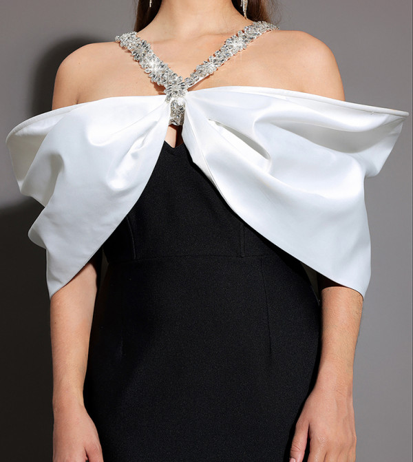 بيلا بارنيت  devil-wears-prada-emily - أسود Maxi Dresses