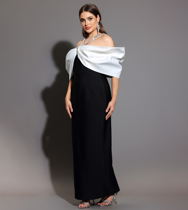 بيلا بارنيت  devil-wears-prada-emily - أسود Maxi Dresses