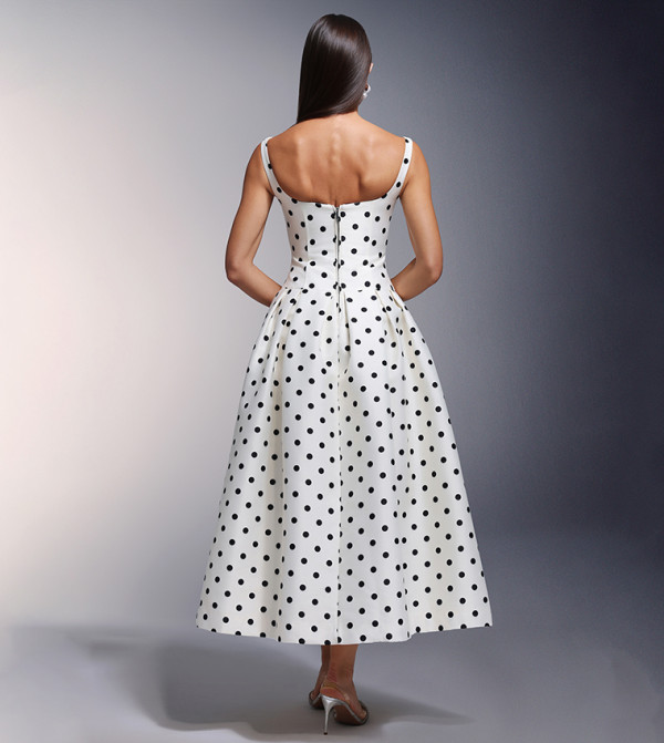 بيلا بارنيت بيلا بارنيت - أبيض Midi Dresses