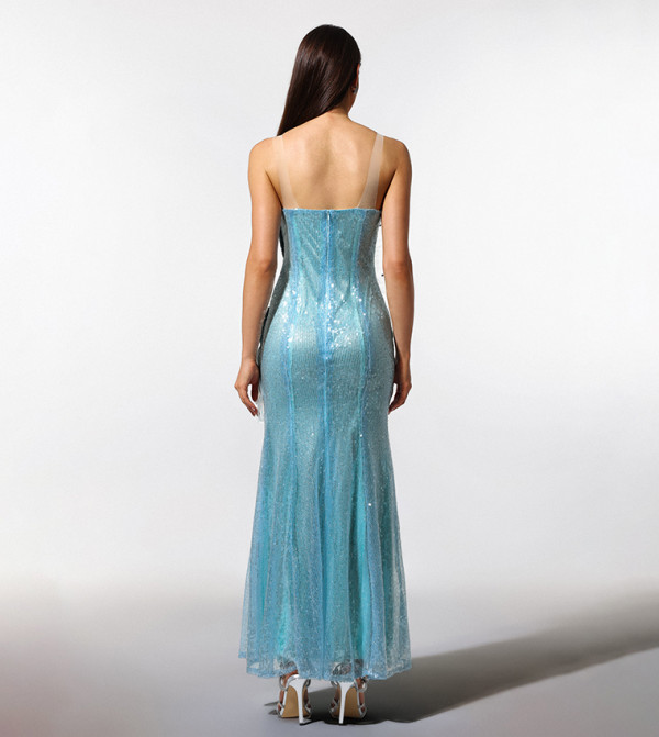 Bella Barnett  - Blue Maxi Dresses