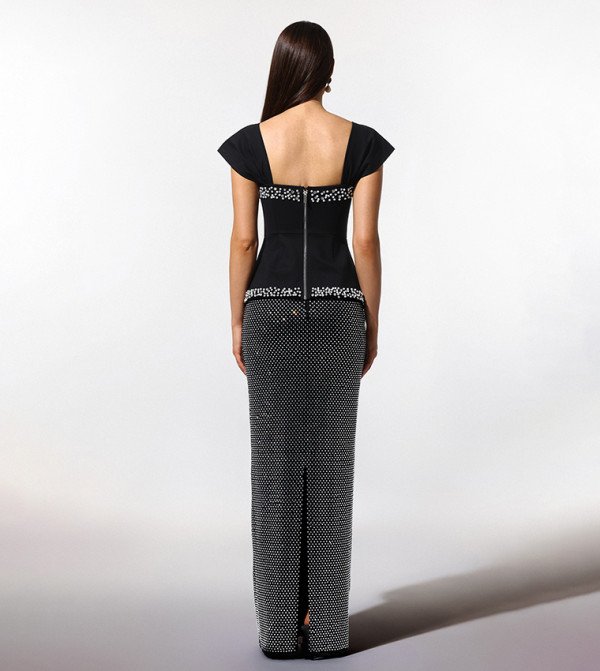 Bella Barnett  - Black Maxi Dresses