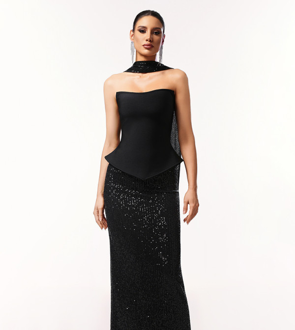 Bella Barnett  Clothing Sets - Black Co-Ord Set