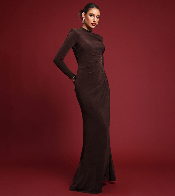 بيلا بارنيت بيلا بارنيت - بني  Maxi Dresses