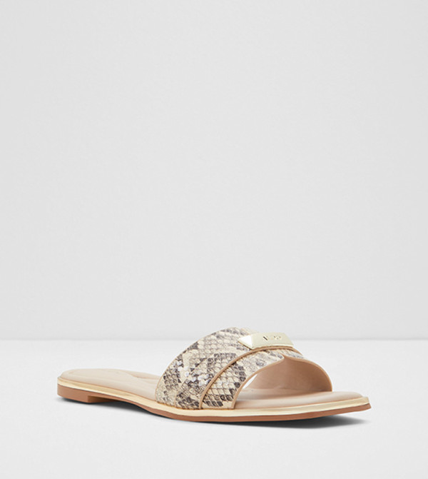 Aldo aldo-pillow-walk - Beige Flat Sandals