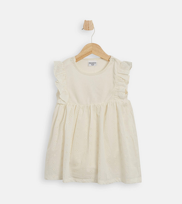 BABIES & MORE - Cream Casual Dress