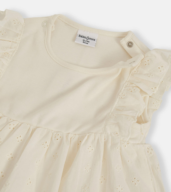 BABIES & MORE - Cream Casual Dress