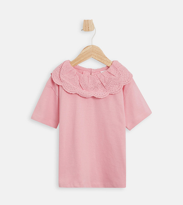 BABIES & MORE  preppy-layers - Pink Tops
