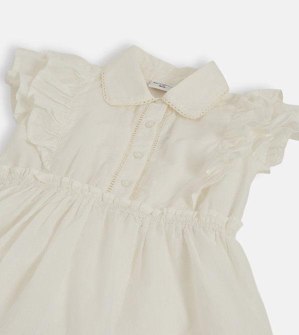 BABIES & MORE  - Off White Casual Dress