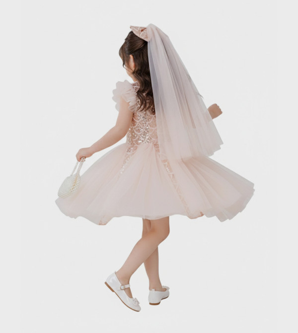 Ddaniela Party Dress - Pink Party Dress