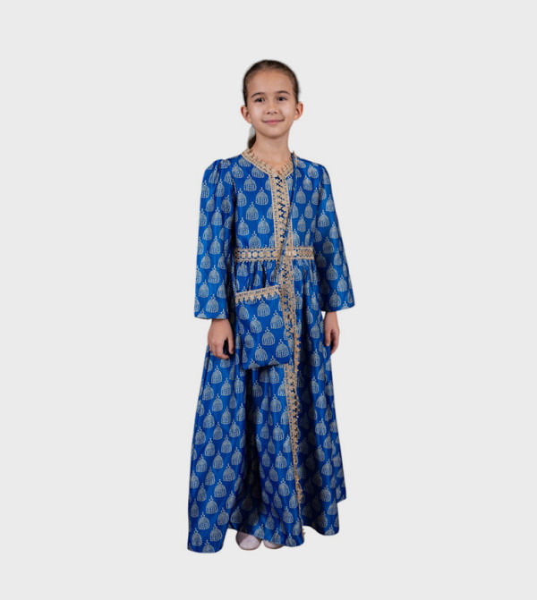 Ddaniela  - Blue Traditional clothing