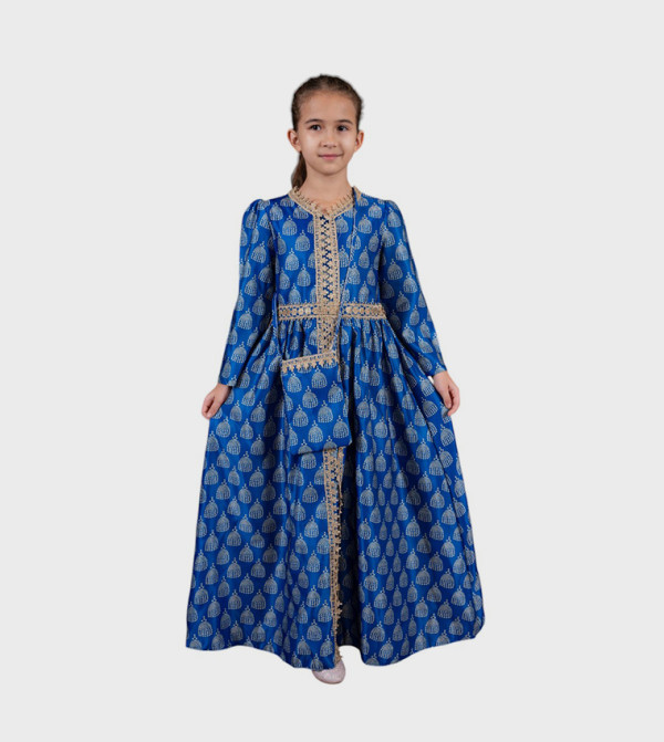 Ddaniela  - Blue Traditional clothing