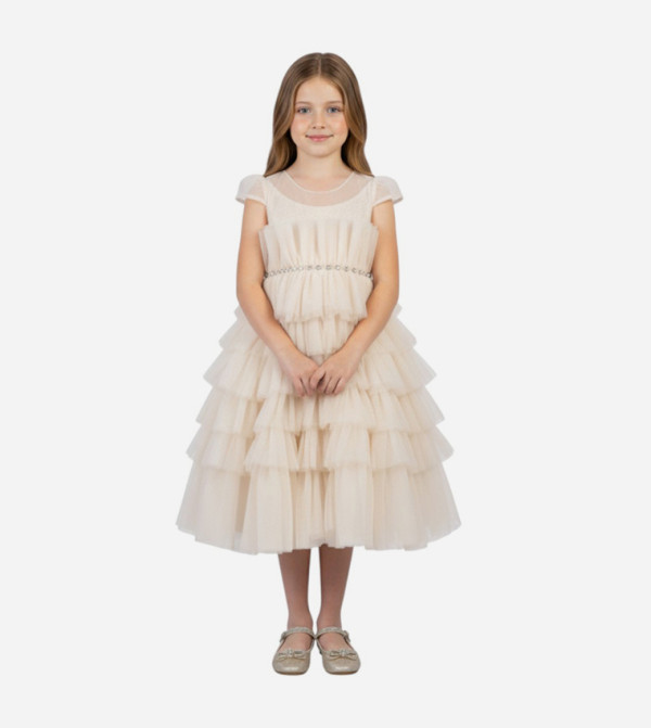 Ddaniela Ddaniela - Beige Party Dress