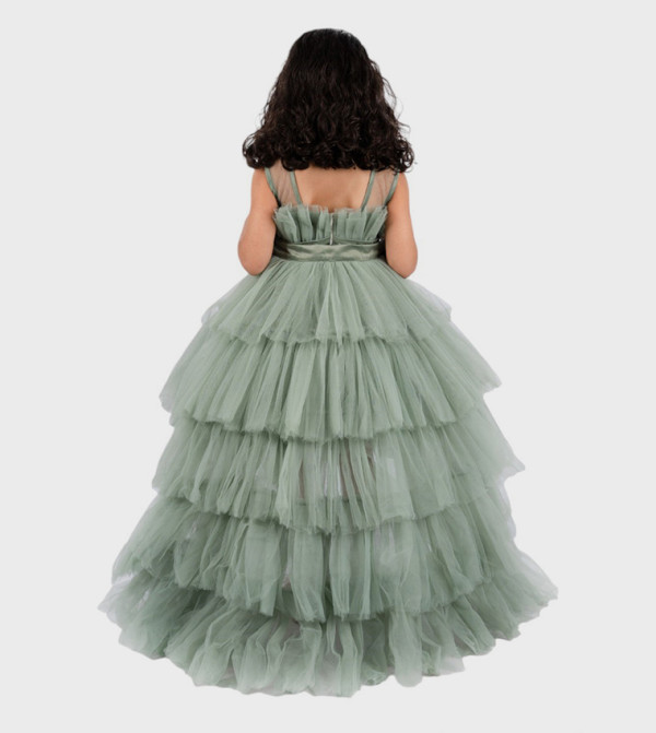 Ddaniela  twirl-worthy-styles-k - Green Party Dress