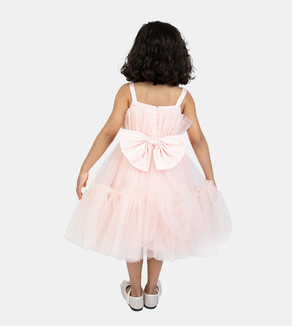 Ddaniela  kids ramadan dresses - Pink Party Dress