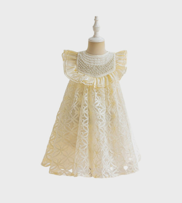 Ddaniela Party Dress - Cream Party Dress