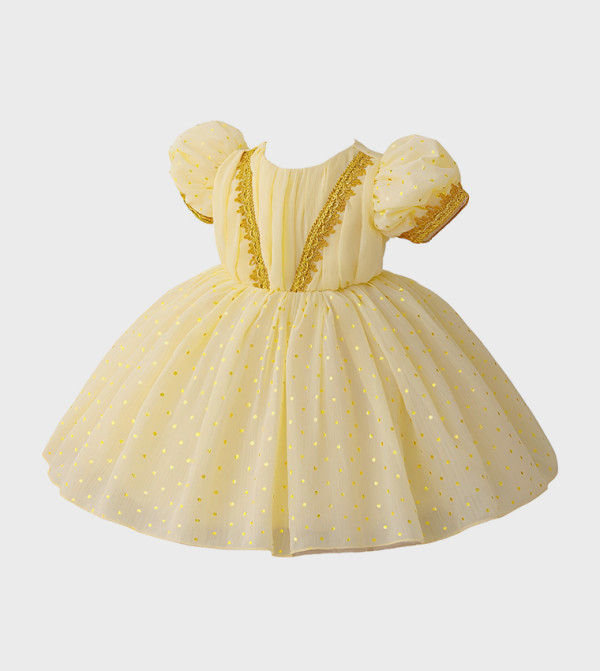 Ddaniela  Party Dress - Beige Party Dress