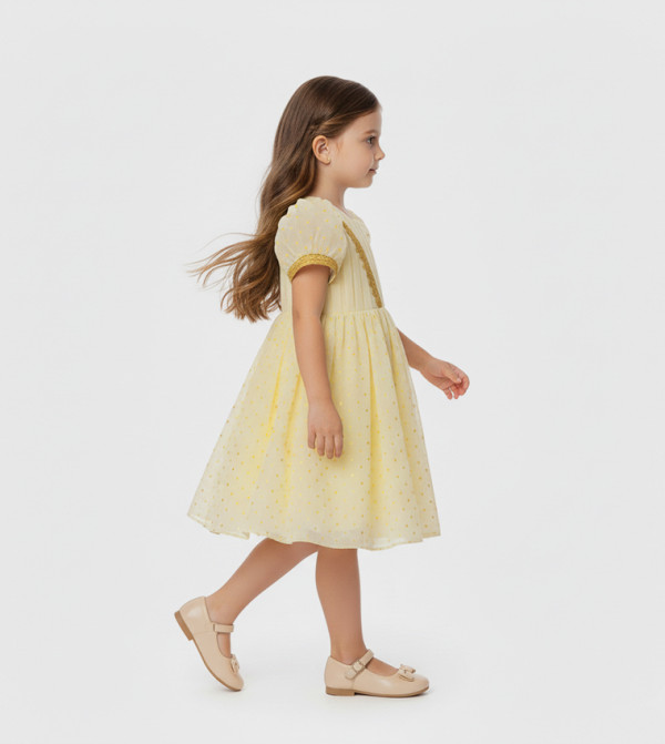 Ddaniela  Party Dress - Beige Party Dress