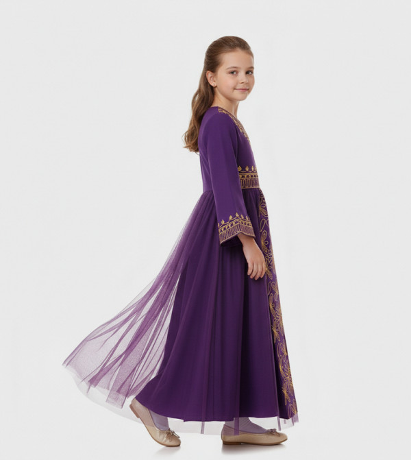 Ddaniela  Occasionwear - Purple Traditional clothing