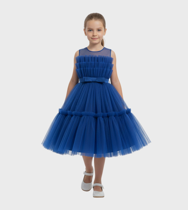 Ddaniela  Clothing - Blue Party Dress