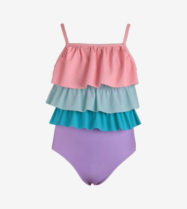 Ddaniela Swim Wear - Multi V Cut Swimsuit