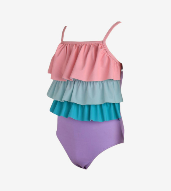 Ddaniela Swim Wear - Multi V Cut Swimsuit