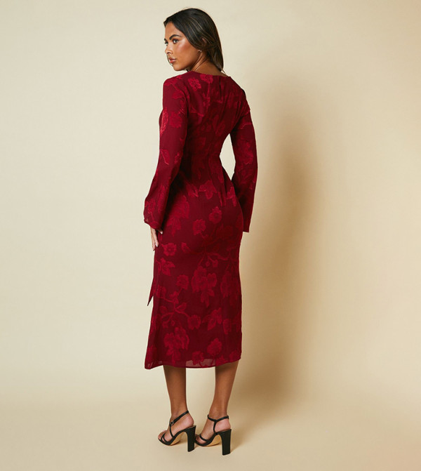 Coast x Debut London  - Red Midi Dresses