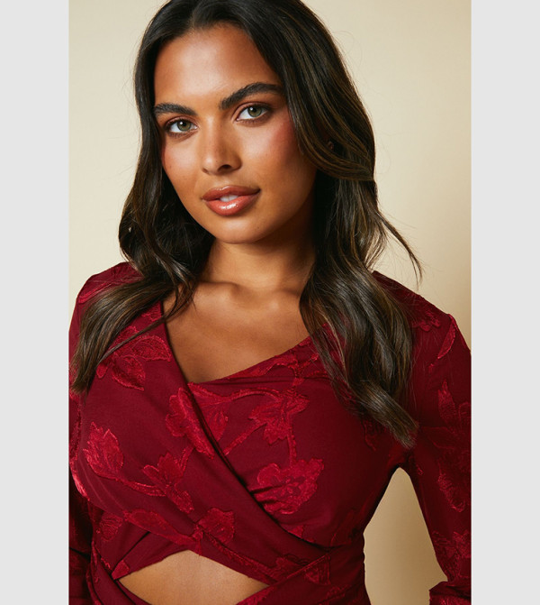 Coast x Debut London  - Red Midi Dresses