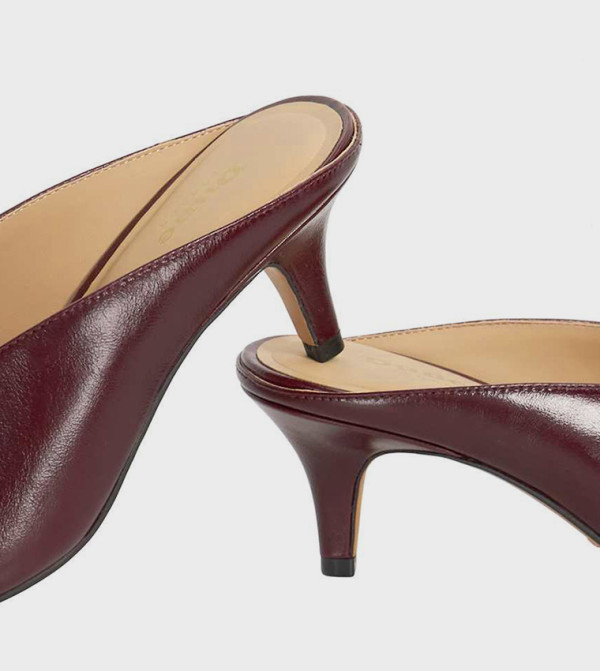 Dune London  Pumps - Burgundy Casual Slip-ons