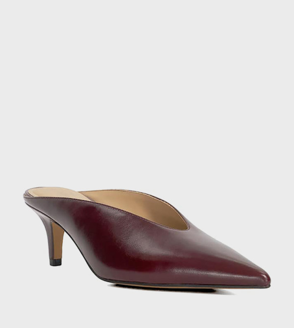 Dune London  Pumps - Burgundy Casual Slip-ons