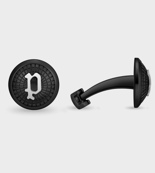POLICE  - Black Cufflinks