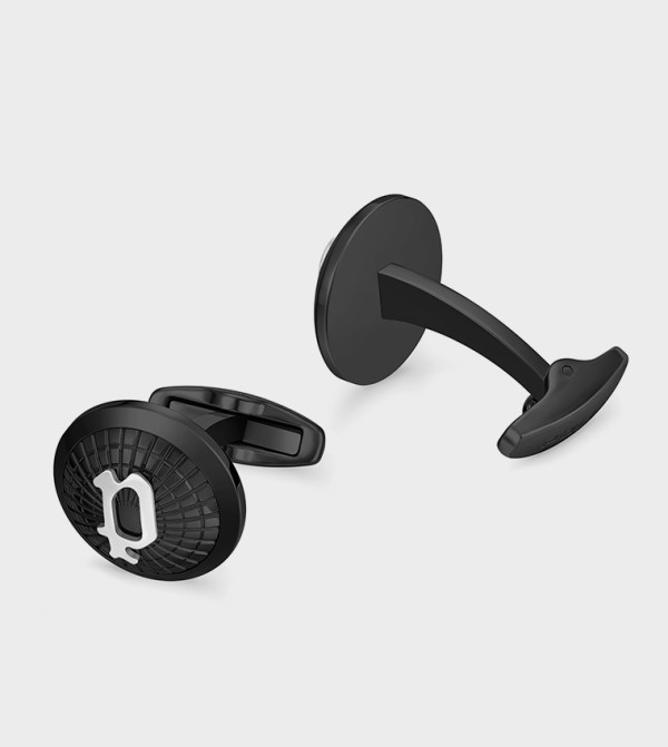 POLICE  - Black Cufflinks