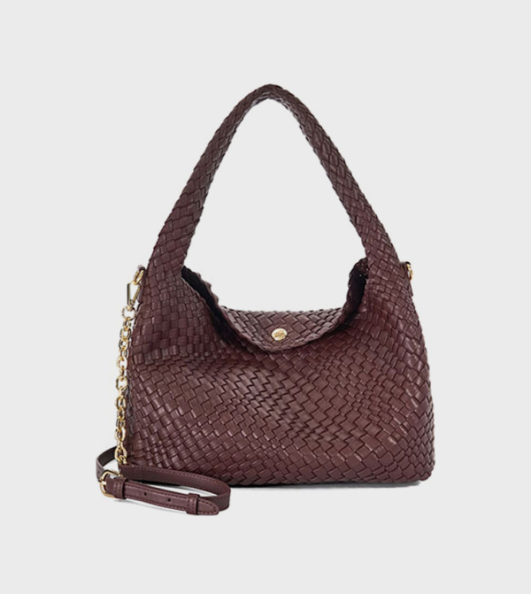 Dune London accessories-affair-w - Burgundy Shoulder bags