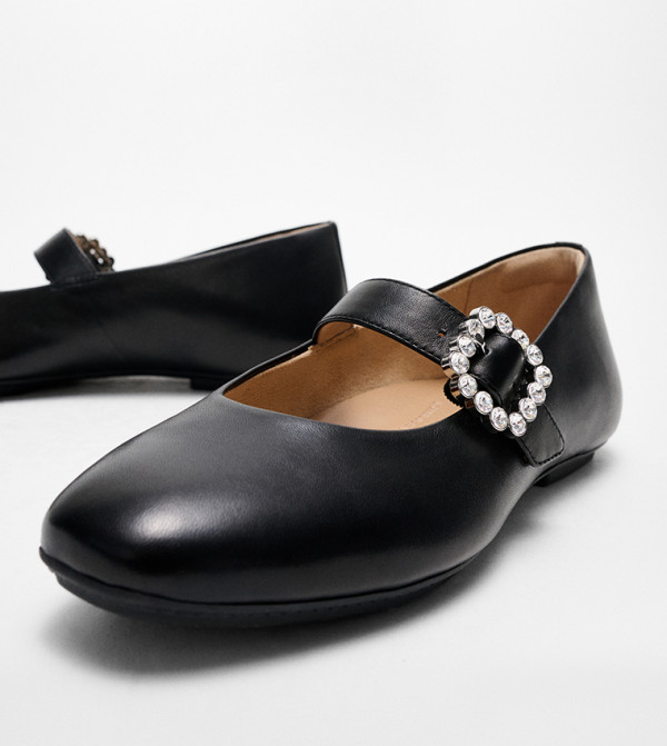 FitFlop FitFlop - BLACK Mary Janes