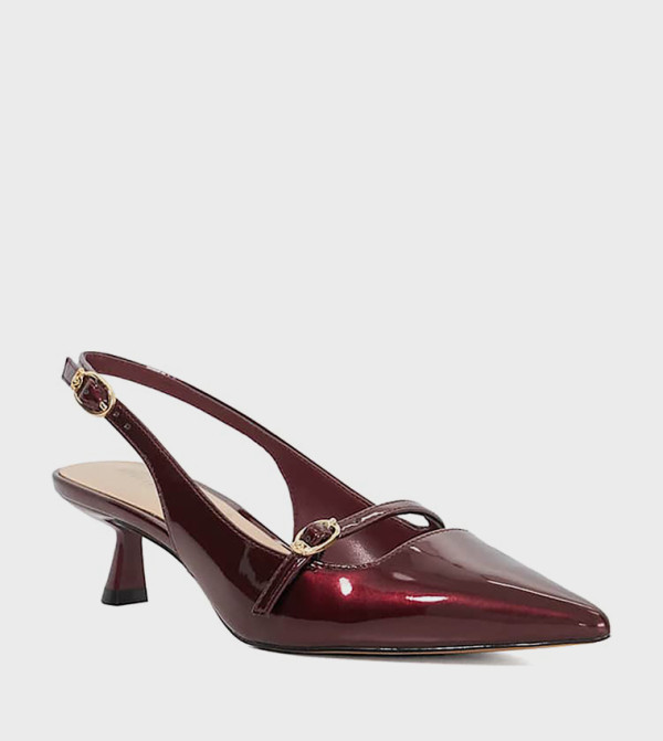 Dune London  Sandals - Burgundy Pumps