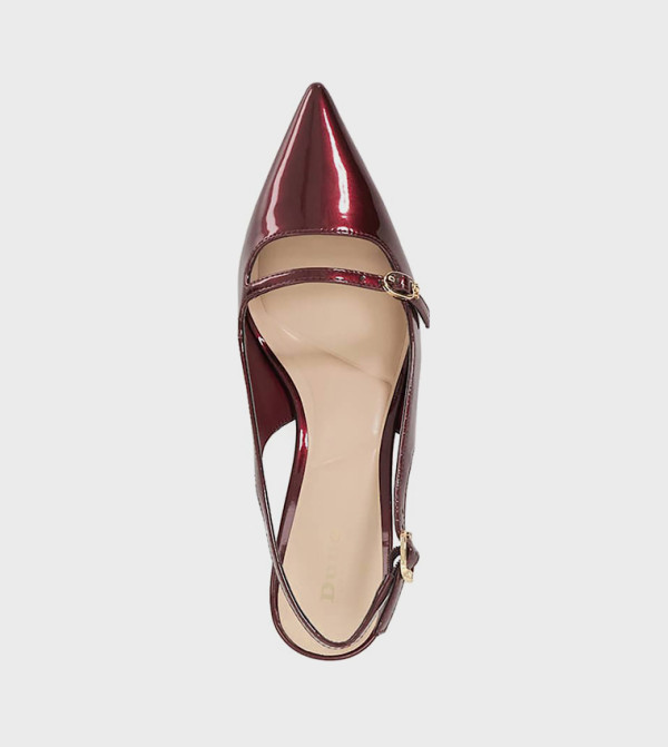 Dune London  Sandals - Burgundy Pumps