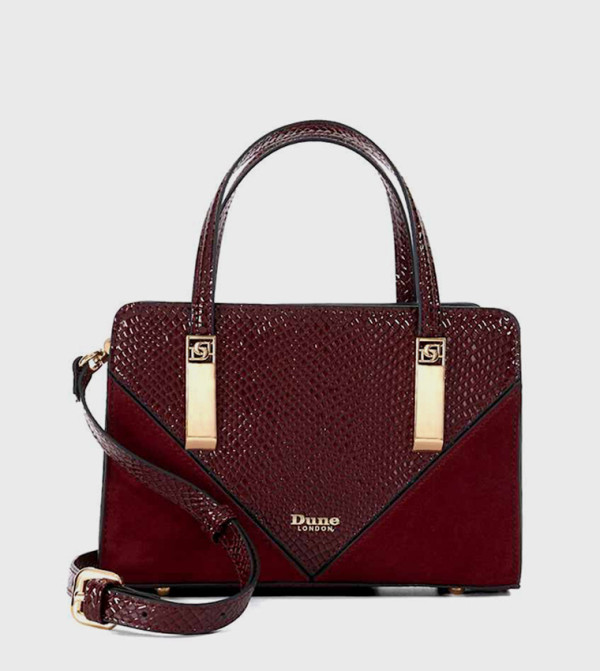 Dune London Dune London - Burgundy Satchel Bags