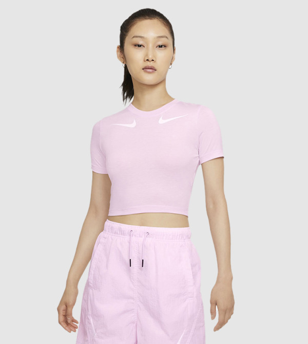 نايك al-lounge-essentials - وردي T-shirts