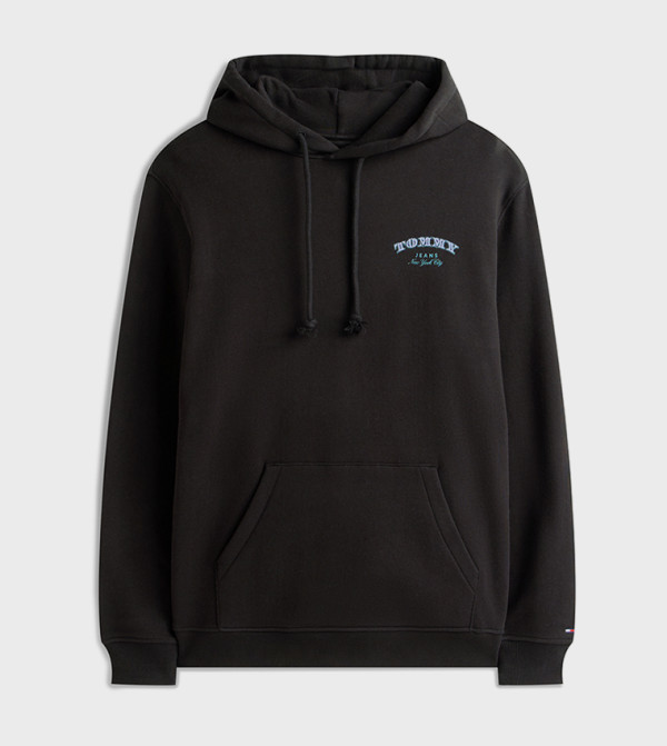Tommy Jeans Clothing - Black Hoodies