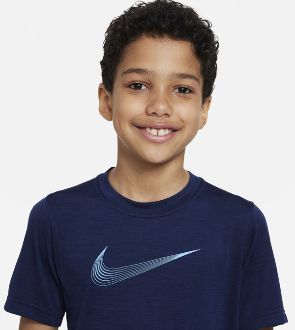 نايك تيفا - أزرق T-shirts