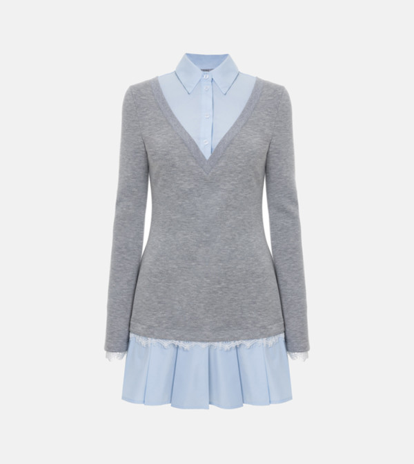 Lichi Lichi - Grey Mini Dresses